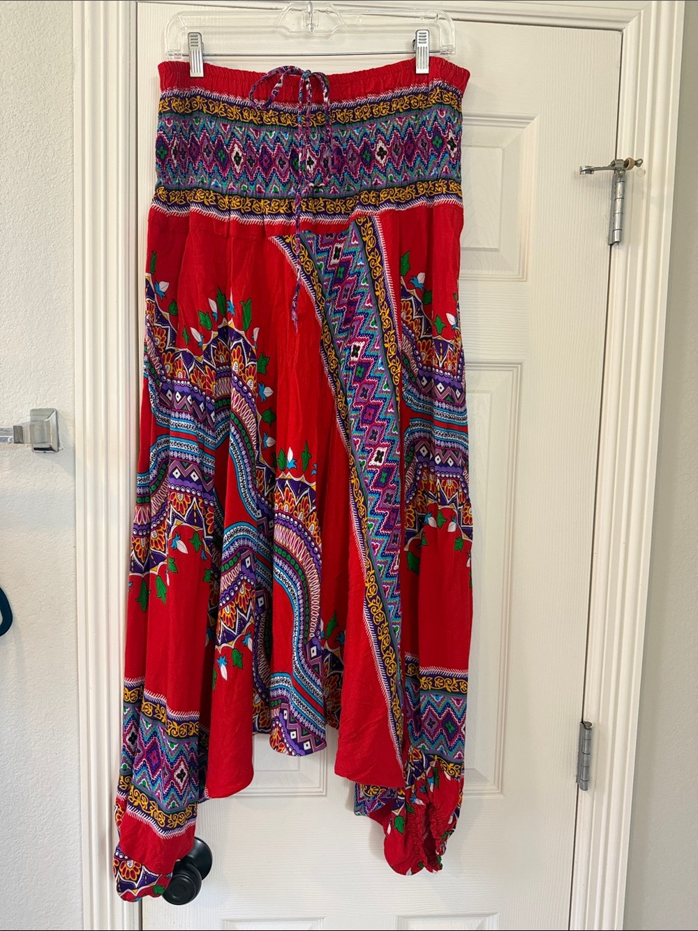 Women’s Red Harem Pants